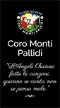 Mobile Screenshot of coromontipallidi.it